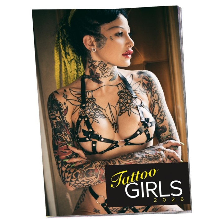 Calendrier 2026 Pin-up tattoo girls
