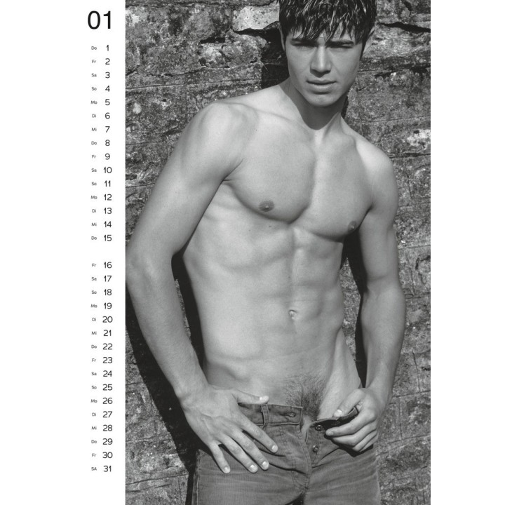 Calendrier 2026 Pin-up Soft men