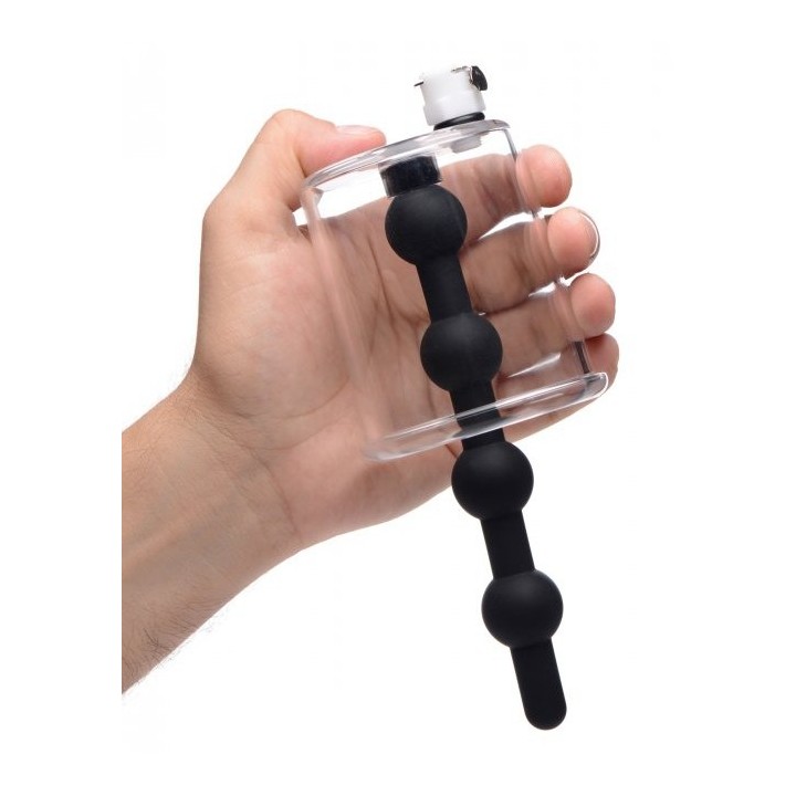 Cylindre pour Rose anale avec TIge perlée