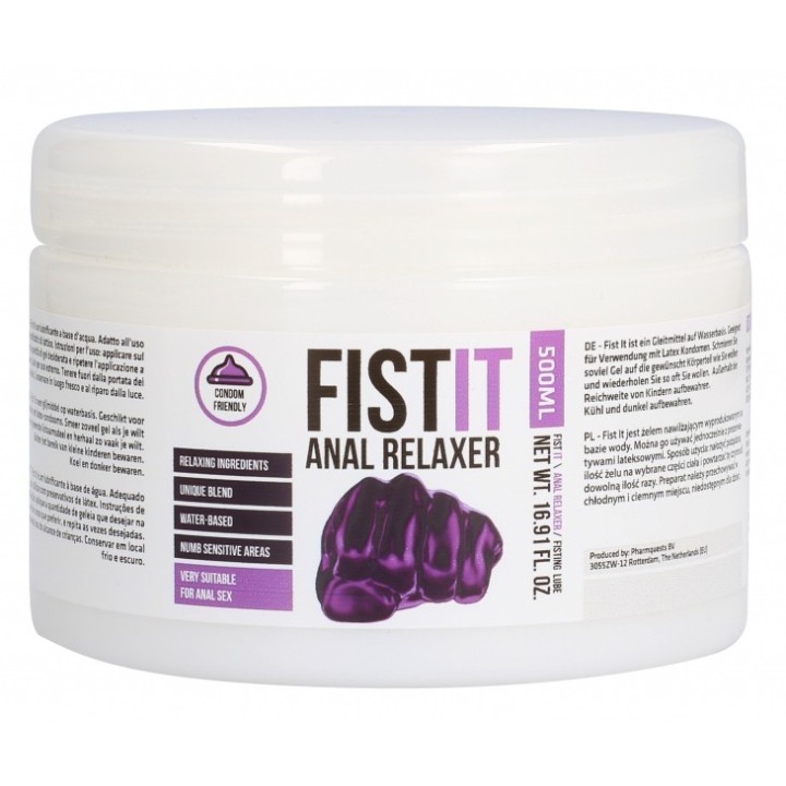 Lubrifiant Crème anale relaxante Fist It 500mL