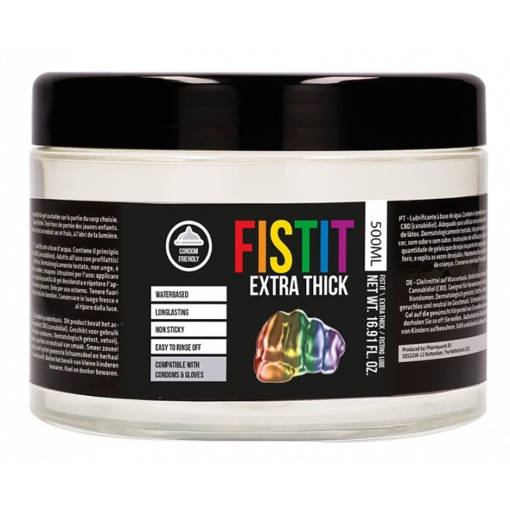 Lubrifiant Eau Fist It extra Thick Rainbow 500ml