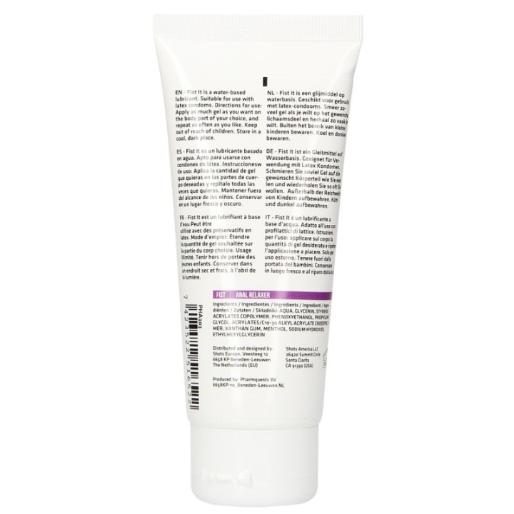 Lubrifiant relaxant Fist It Anal Relaxer 100mL