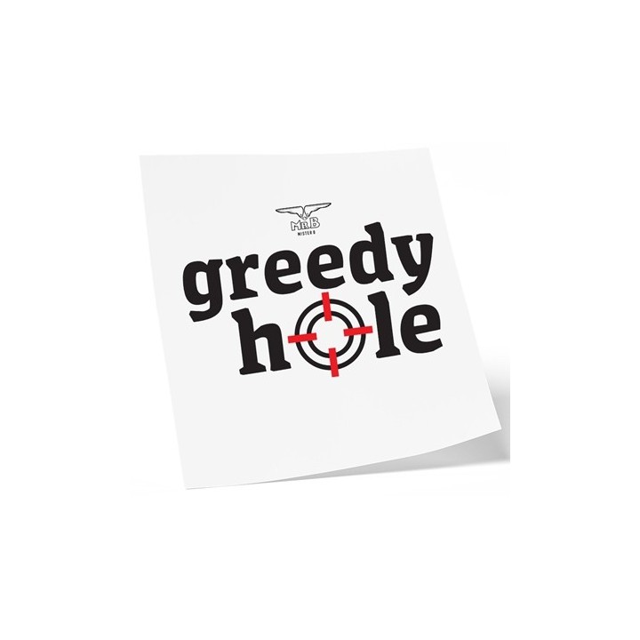 Tatouage éphémère GREEDY HOLE 10 x 10cm