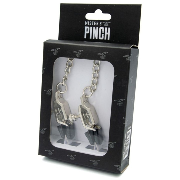 Pince-Tétons en métal Battery Mr B