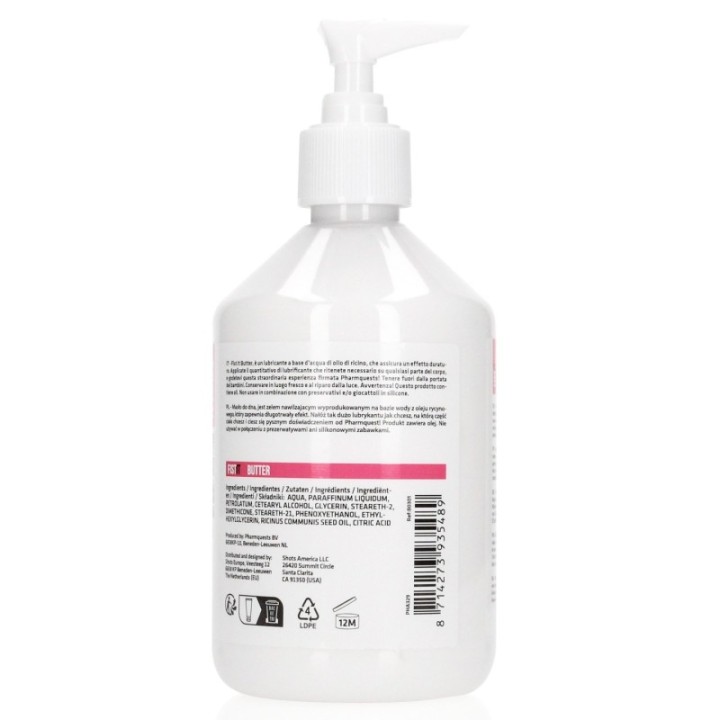 Crème Fist It Butter - Pompe 500ml