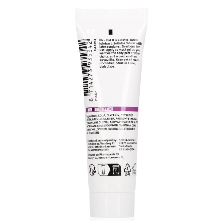 Lubrifiant relaxant Fist it Anal Relaxer 25ml