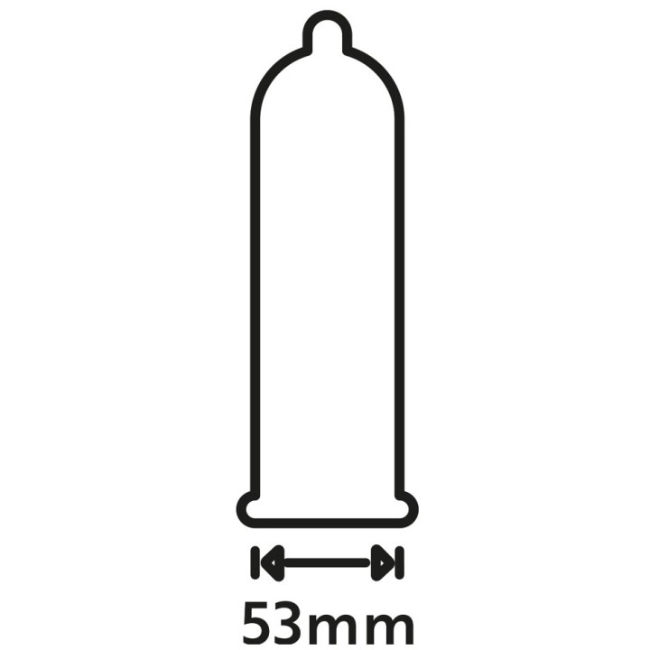 Préservatifs en latex Original 53mm x100