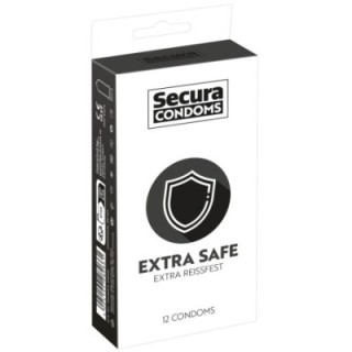 Préservatifs épais en latex Extra Safe 53mm x12