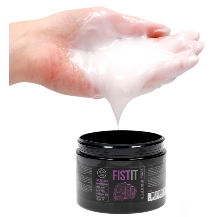 Crème relaxante Anal Relaxer 500 ml - Pot noir