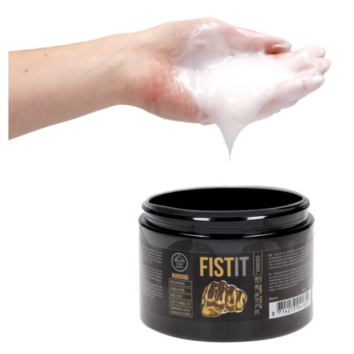 Lubrifiant relaxant Fst it Numbing 500 ml - Pot noir