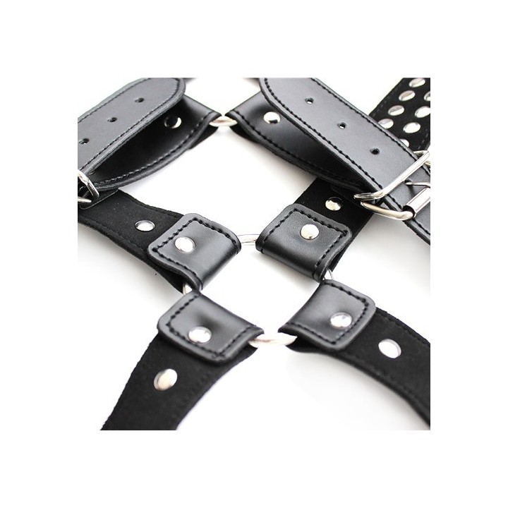 Harnais homme Studs Steel Chest