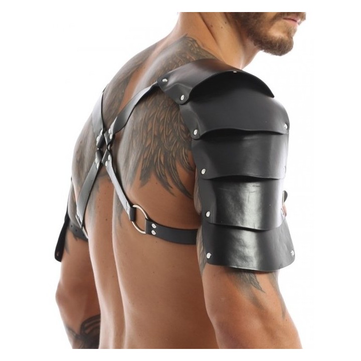 Harnais avec Épaules Armors Simili noir