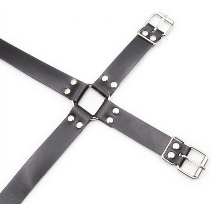 Harnais avec Épaules Armors Simili noir