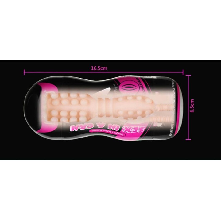 Masturbateur réaliste vibrant Lotus - 16 x 6.5 cm