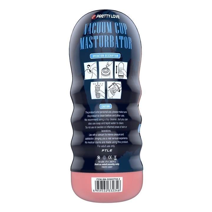 Masturbateur Vacuum Cup Pretty Love Bouche