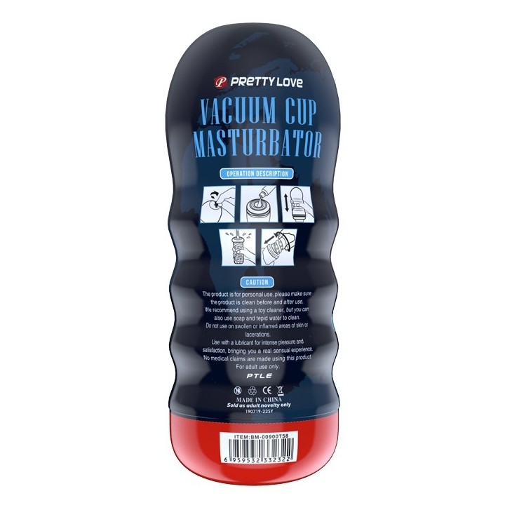 Masturbateur Vacuum Anus