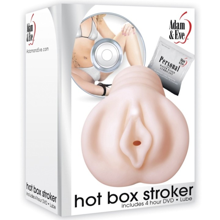 Masturbateur réaliste Hot Box 15cm + DVD