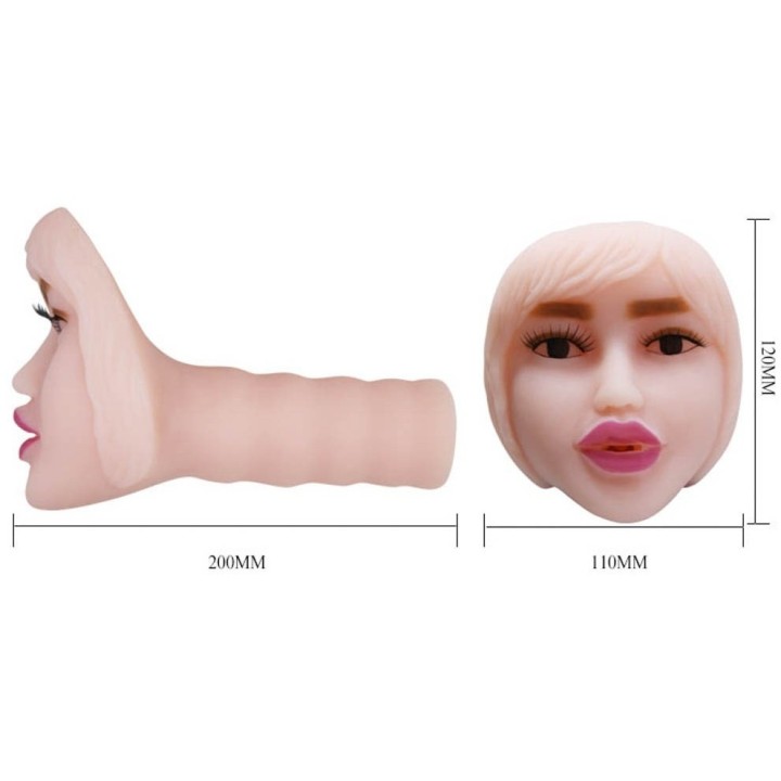 Masturbateur Bouche Vicky 18.5cm