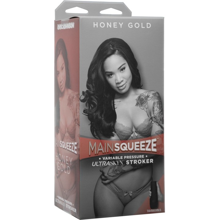 Masturbateur Main Squeeze Honey Gold