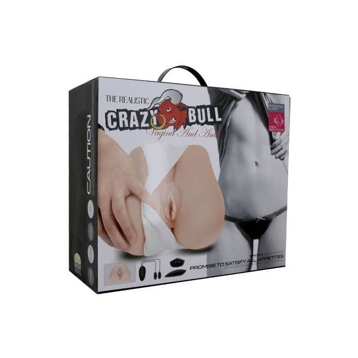 Masturbateur Fessier Vibrant Crazy Bull Full Appetit
