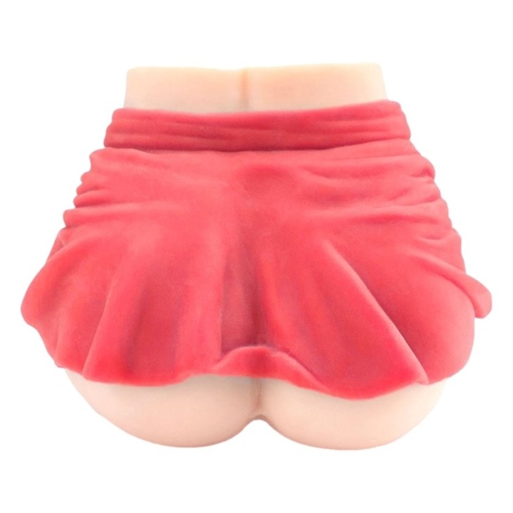Masturbateur Fessier Mini Skirt Vagin-Anus Rouge