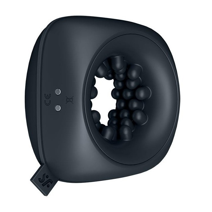 Masturbateur vibrant Ring Stroker Noir