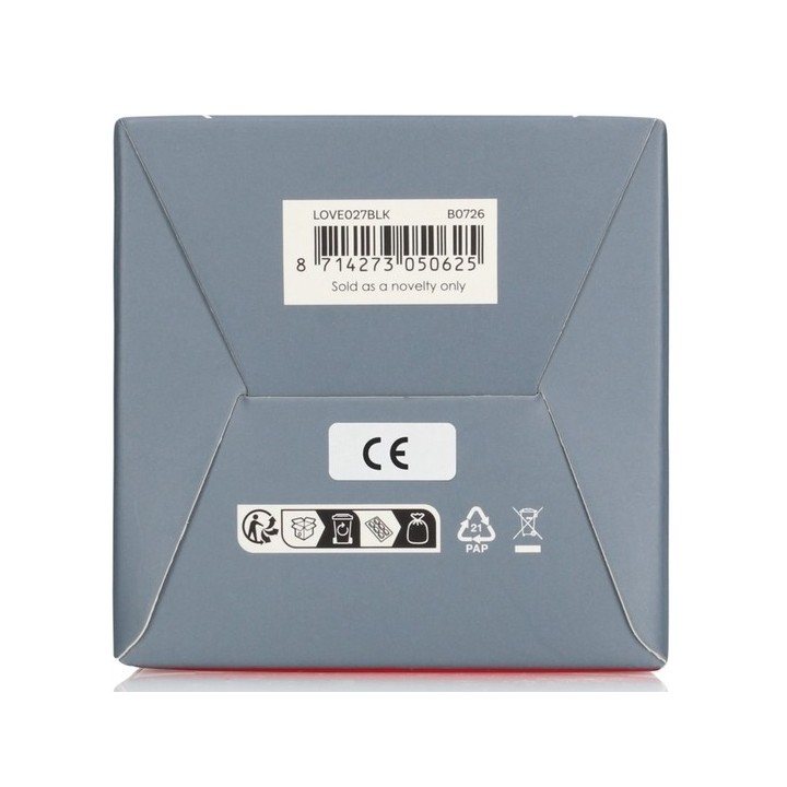 Stimulateur de gland Licorice 14 Vibrations Noir