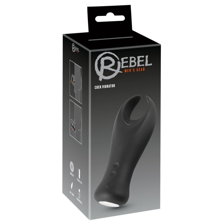 Masturbateur de gland Cock Vibrator Rebel 10 Vibrations