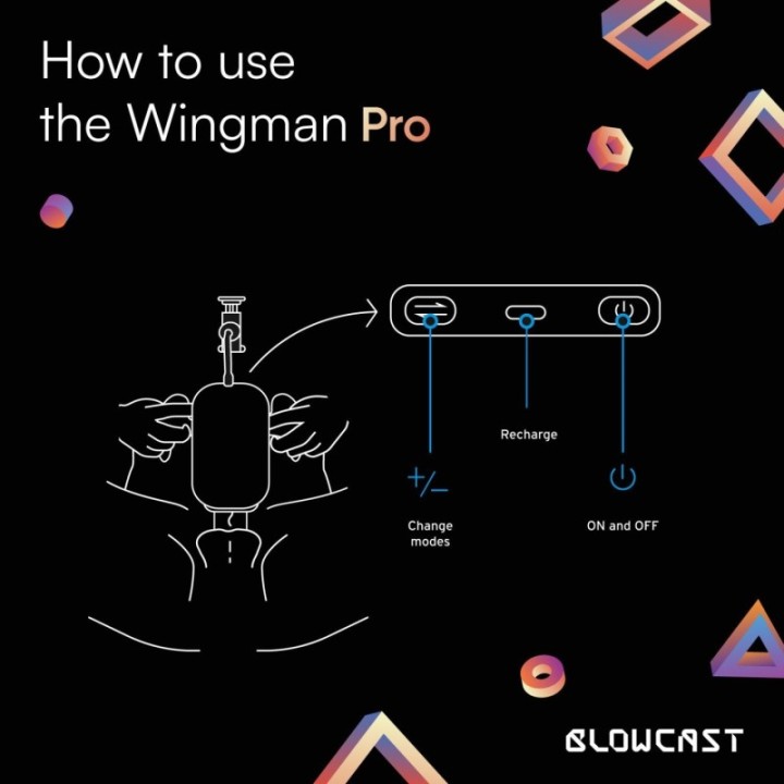 Masturbateur Wingman Pro Poussées et Vibrations