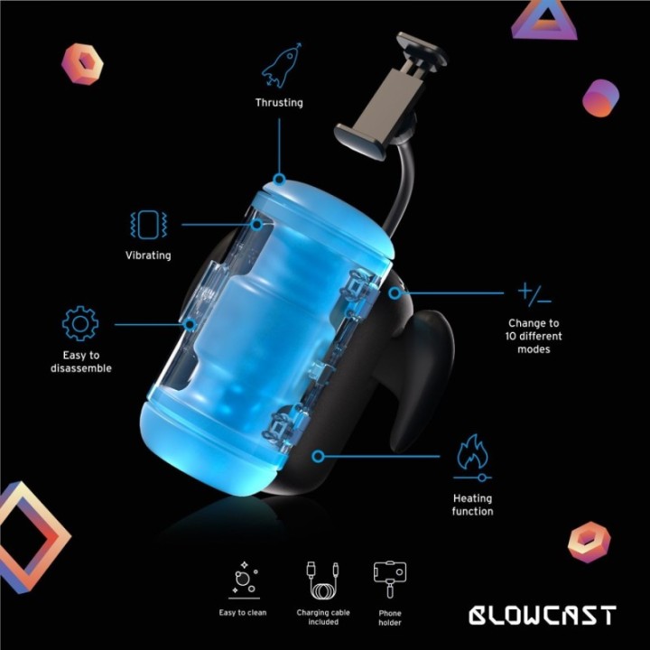 Masturbateur Wingman Pro Poussées et Vibrations