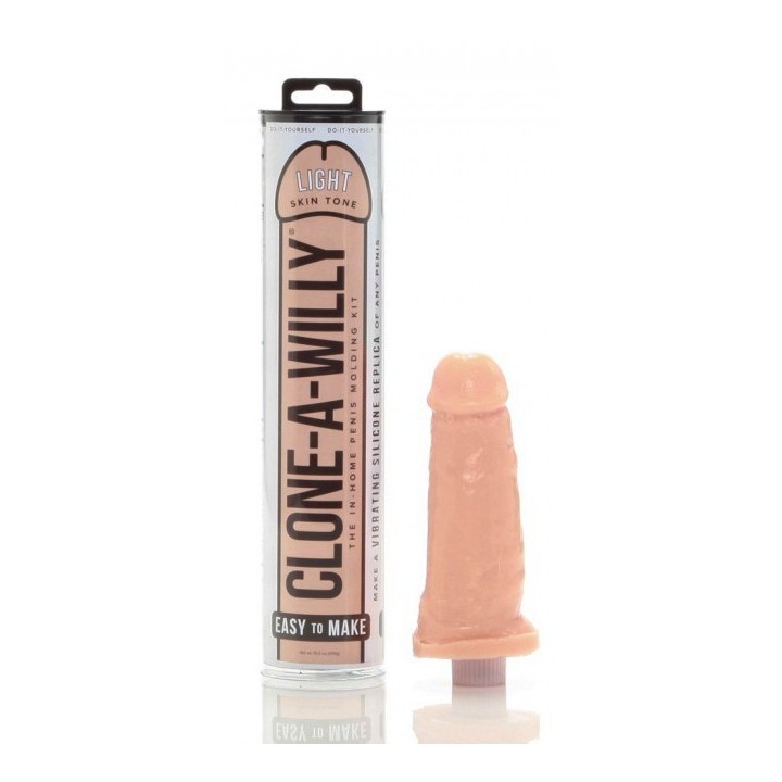 Kit Clone A Willy Couleur chair et vibrant