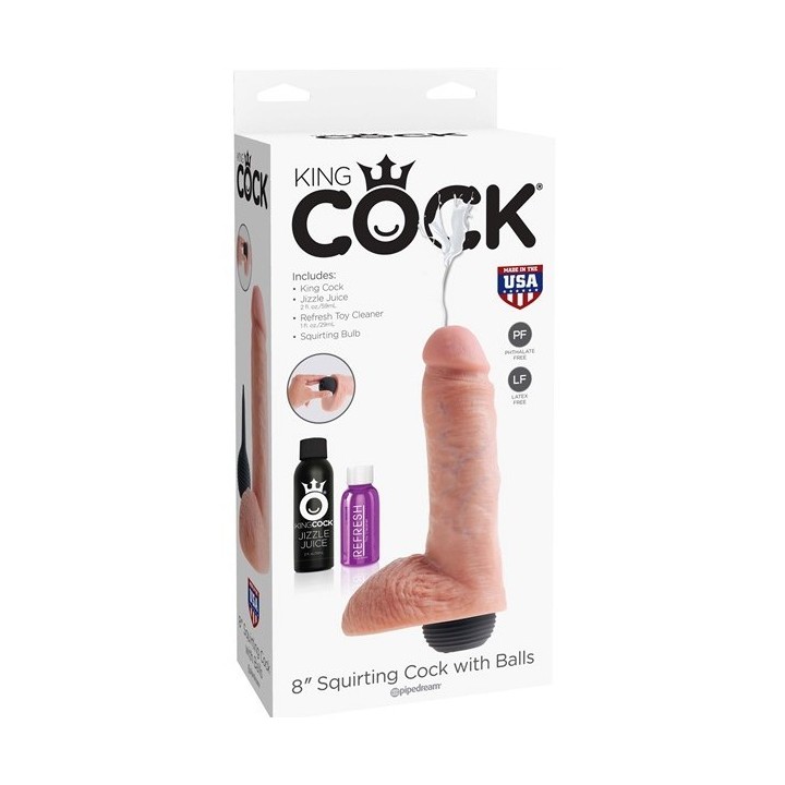 King Cock gode Squirty 15 x 5 cm