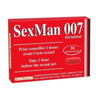 Stimulant SexMan 007 10 gélules