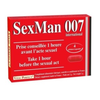 Stimulant SexMan 007 4 gélules
