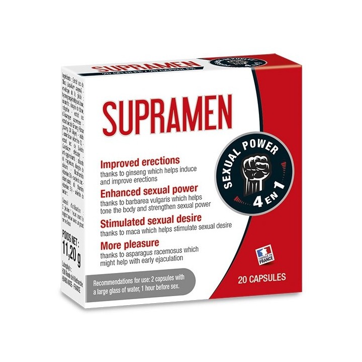 Stimulant Supramen 20 gélules
