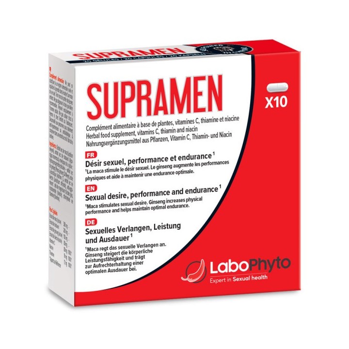 Stimulant Supramen 10 gélules