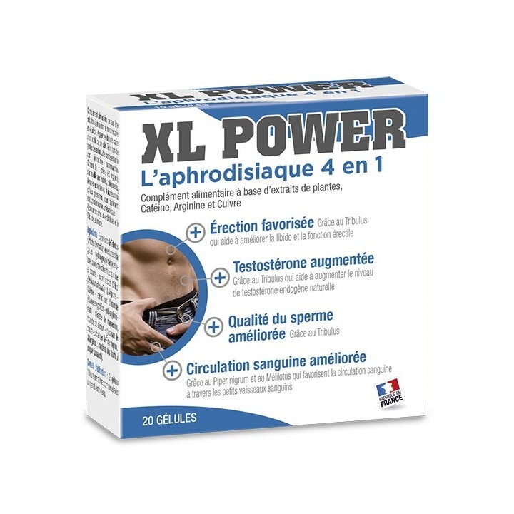 Stimulant Erection XL Power 20 gélules