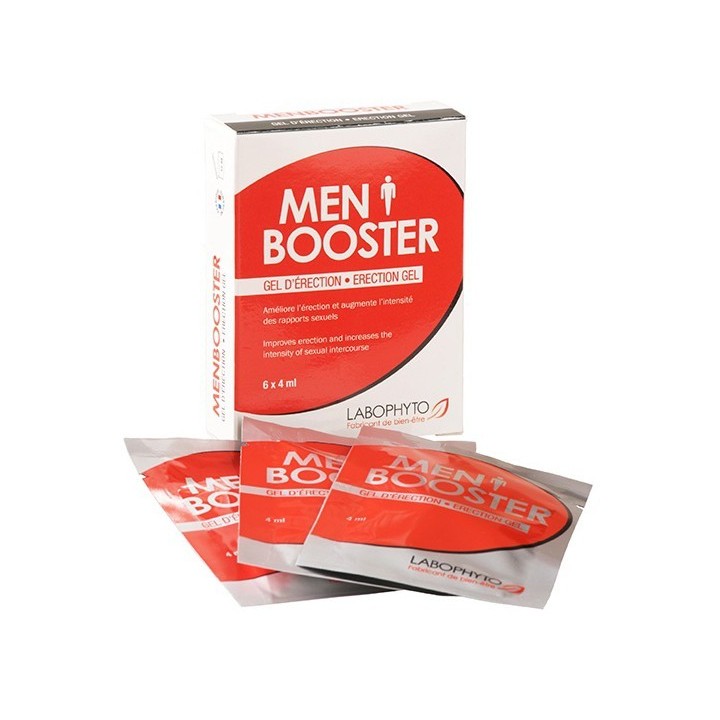 Gel d'érection Men Booster 6 dosettes