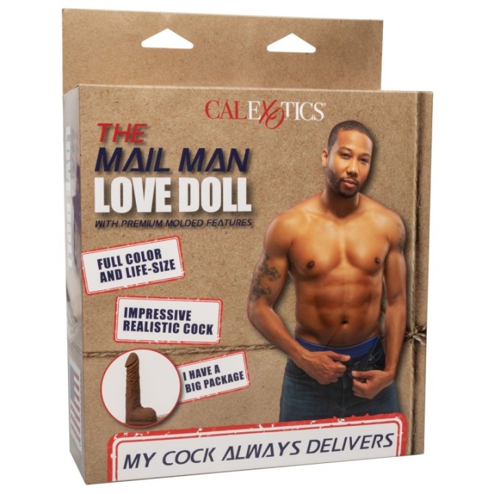 Poupée gonflable Homme The Mail Man Pénis 14cm