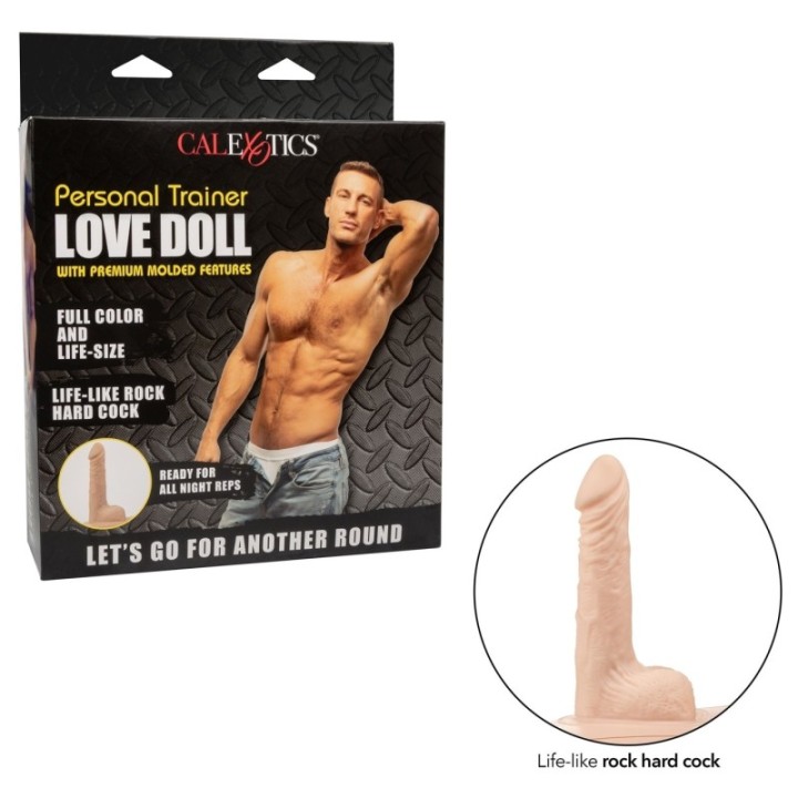 Poupée gonflable Homme Personnal Trainer Sexe 13cm