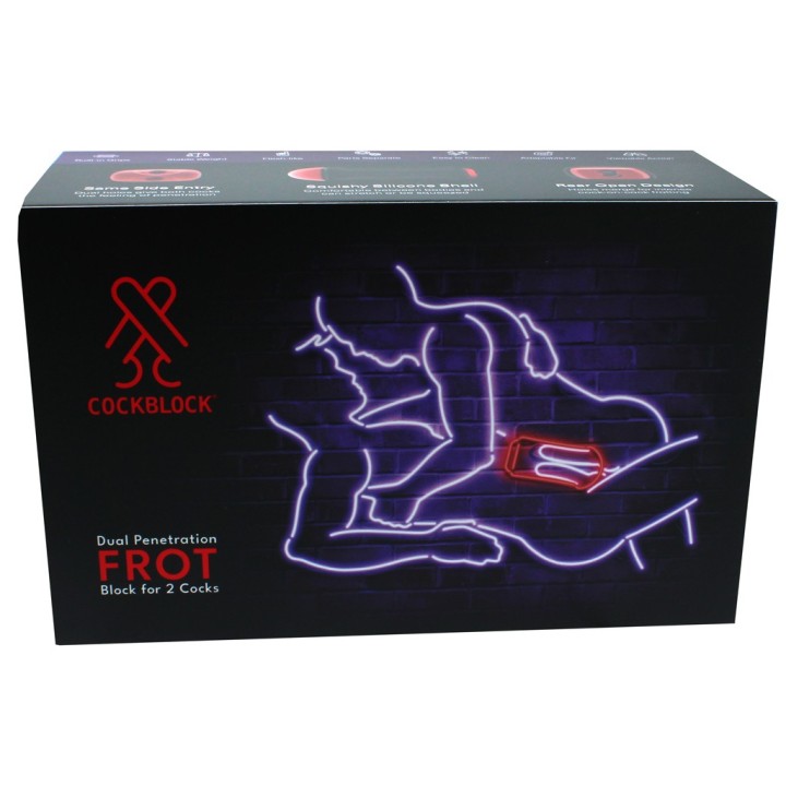 Masturbateur pour deux FROT Deux entrées