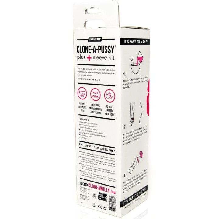Kit de Moulage Clone-a-pussy avec Masturbateur Rose