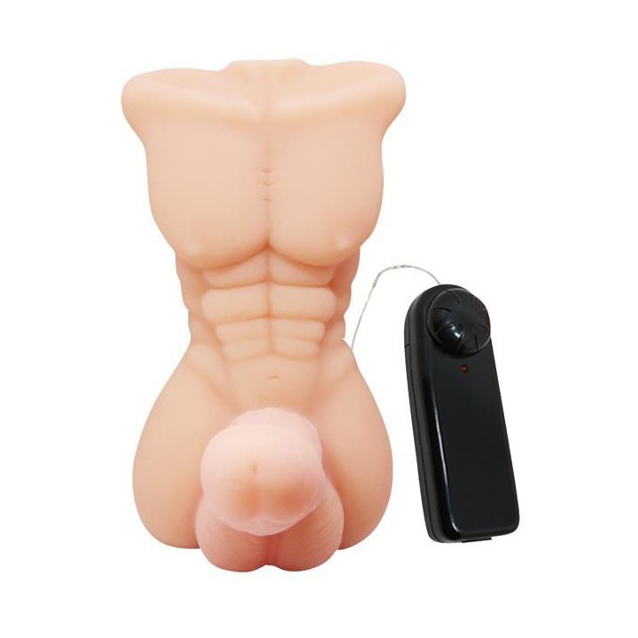 Gode flexible et vibrant Bigger Man 13 x 3.5 cm