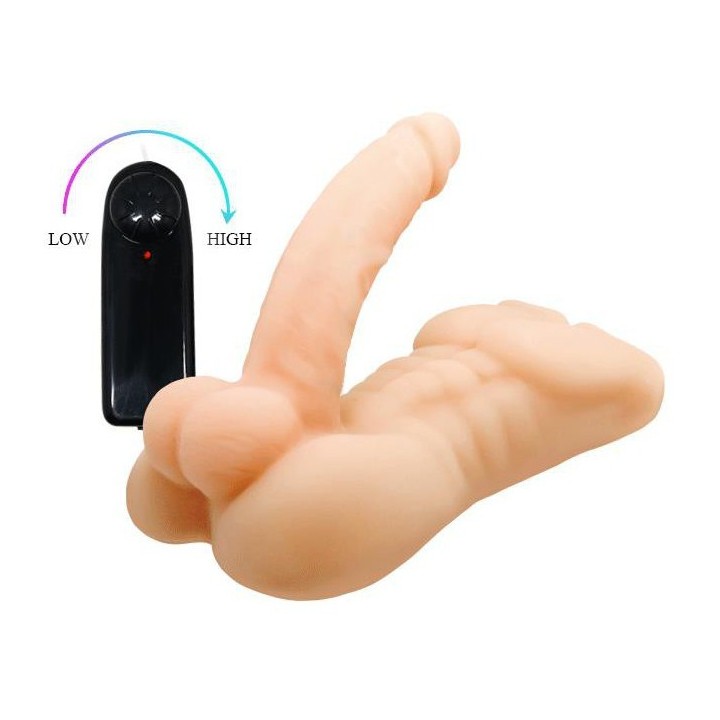 Gode flexible et vibrant Bigger Man 13 x 3.5 cm