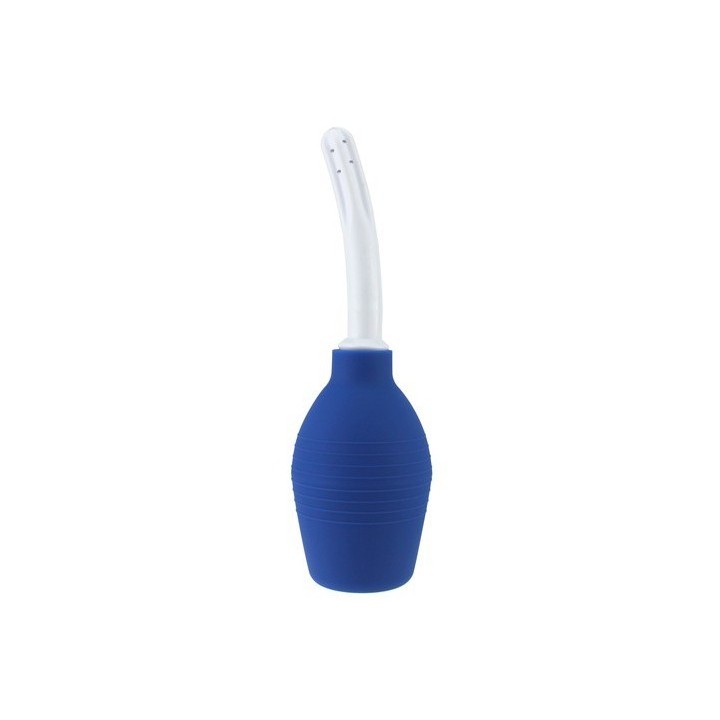 Poire de lavement Douche Anale Bleue 2 - Insertion 12 x 2cm