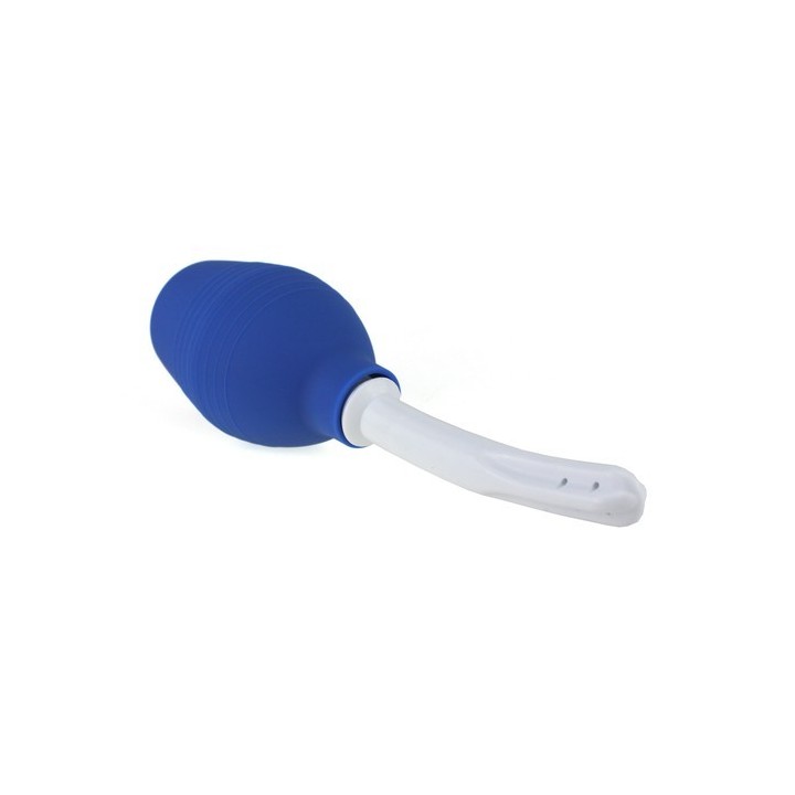 Poire de lavement Douche Anale Bleue 2 - Insertion 12 x 2cm