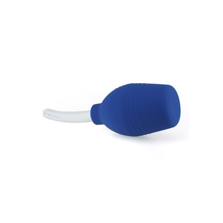 Poire de lavement Douche Anale Bleue 2 - Insertion 12 x 2cm
