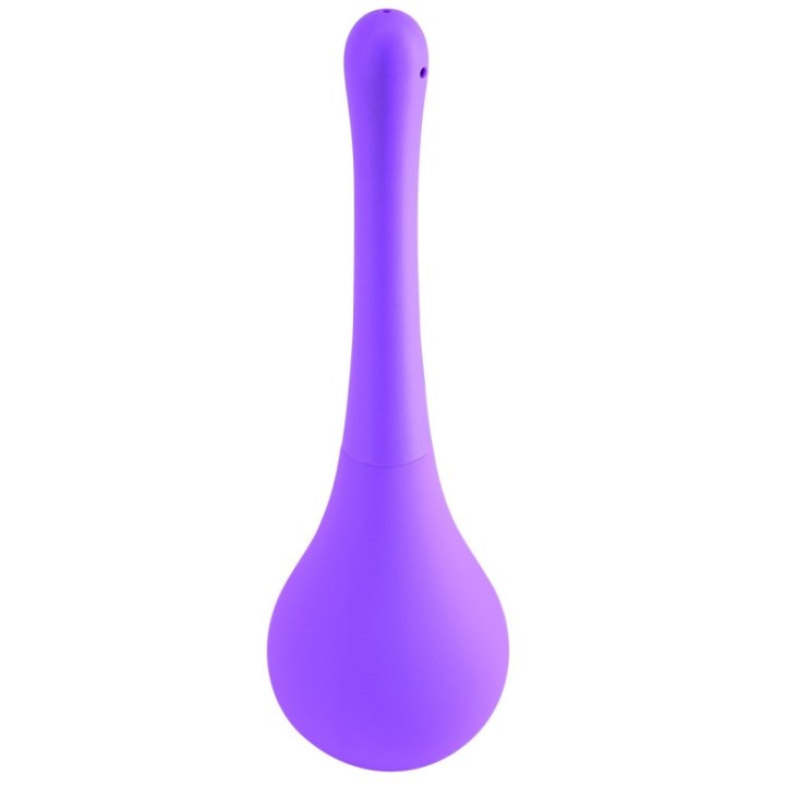 Poire anale Squeeze 14 x 2cm Violet