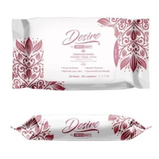 Lingettes nettoyantes pour Corps Desire x25