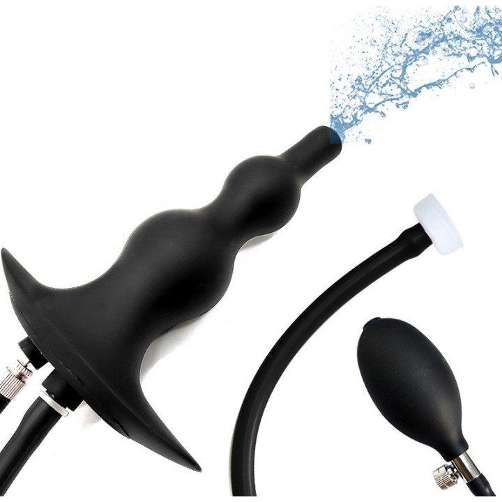 Plug gonflable ENEMA BEADS 11 x 3.5cm